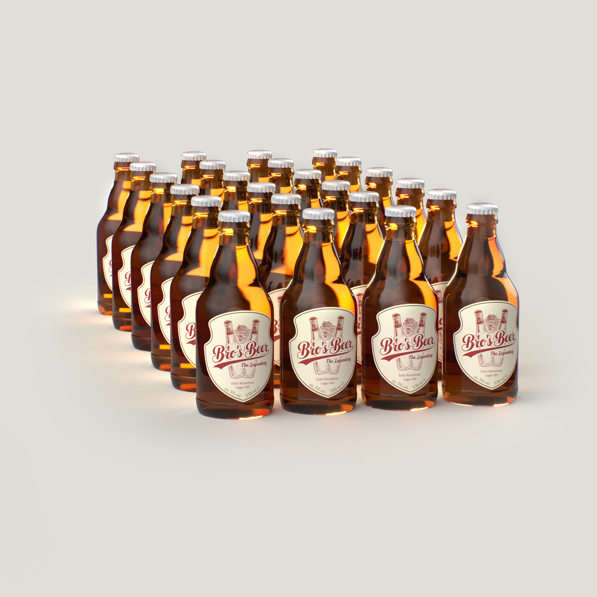 Bro's Beer - The Legendary Rekesz (24x330ml)