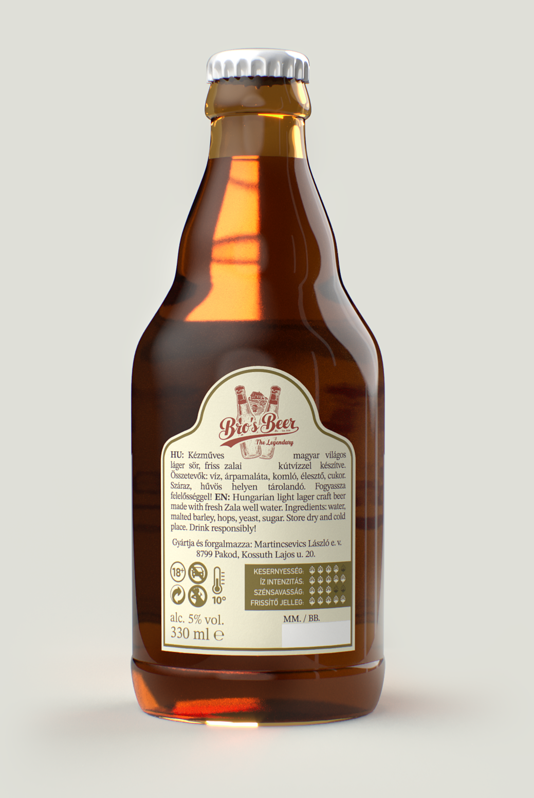 Bro's Beer - The Legendary Hatos Pack (6x330ml)